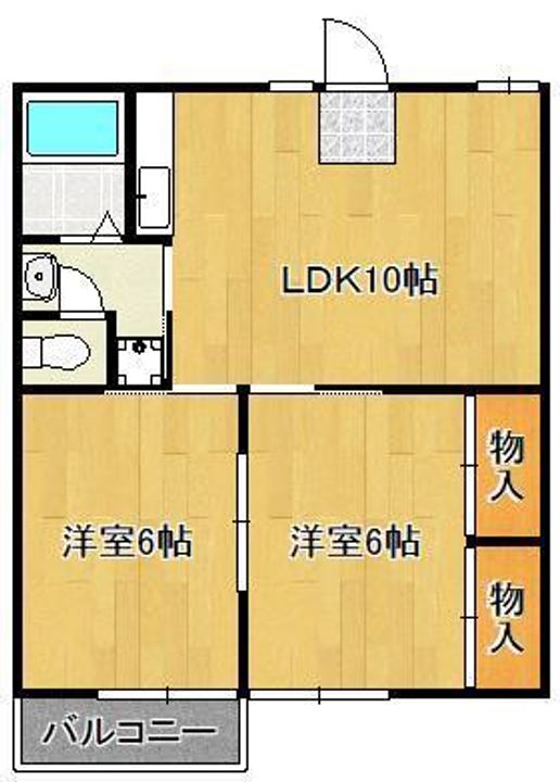 フォーヴル春日台の間取り