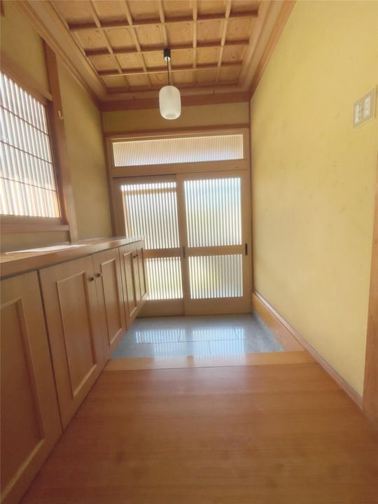 福岡県北九州市八幡西区白岩町(一戸建)の賃貸物件の玄関