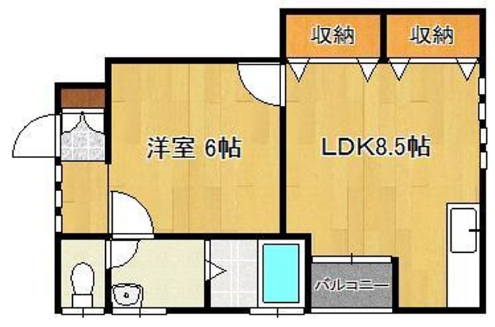 ガンダフォーレの間取り