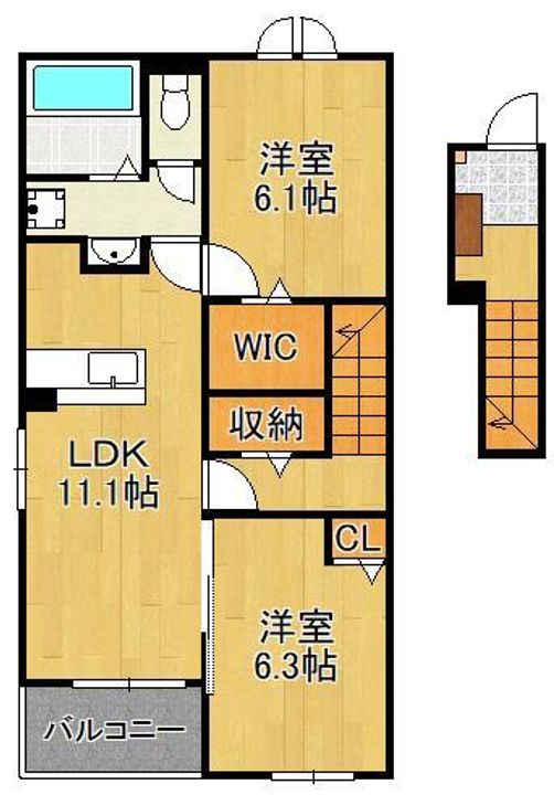 フォルトⅠの間取り