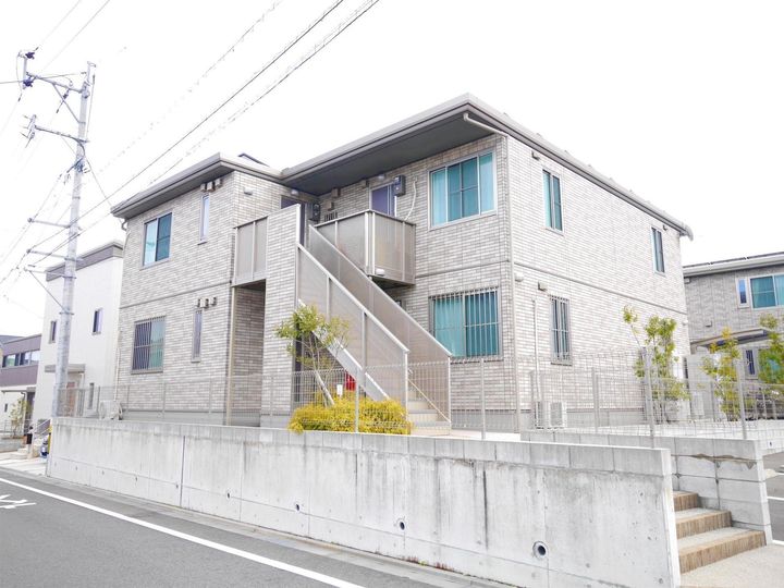 ひびきのハイムA棟の外観