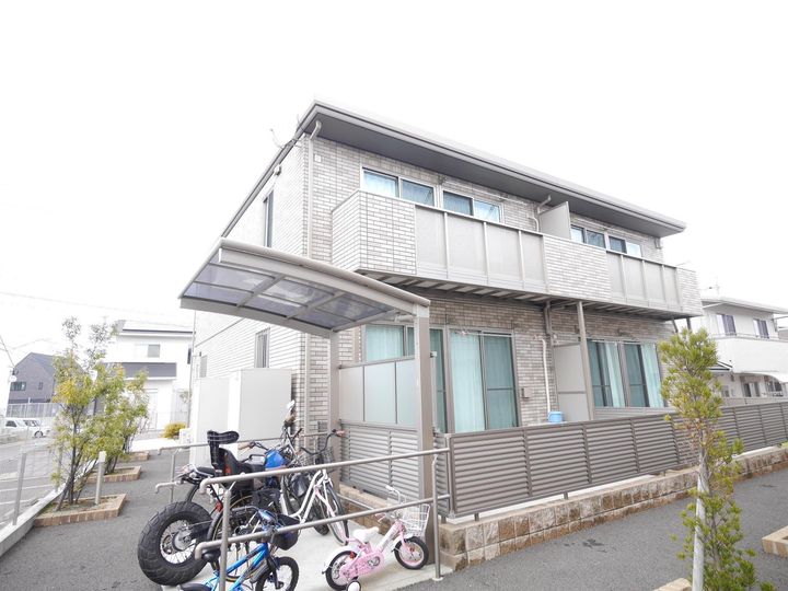 ひびきのハイムA棟の外観