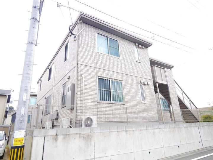 ひびきのハイムA棟の外観