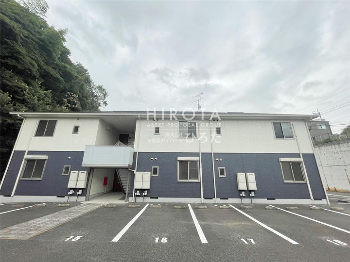 ヴィラ響B棟の外観