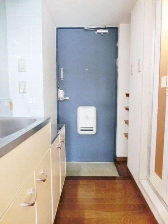 サンピア医生ヶ丘の玄関