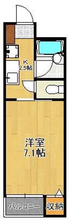 グラン山下の間取り