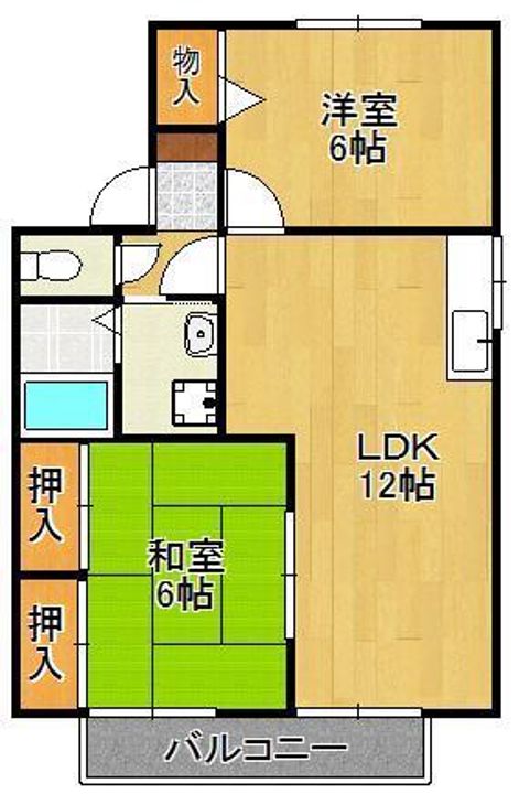 アムールK&Sの間取り