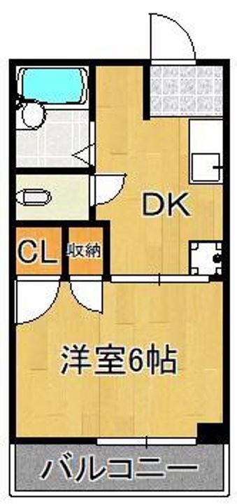 ゆにはコーポかなだの間取り