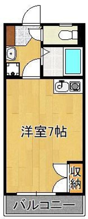 オリエンタル折尾駅の間取り