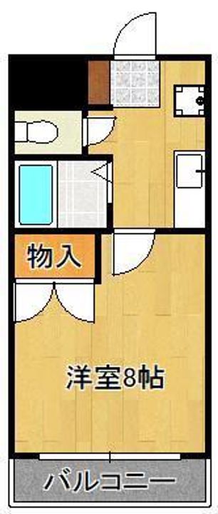 ロイヤルハイツ折尾1号館の間取り
