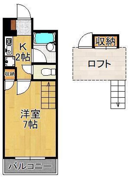 PLEAST医生ヶ丘Ⅱの間取り