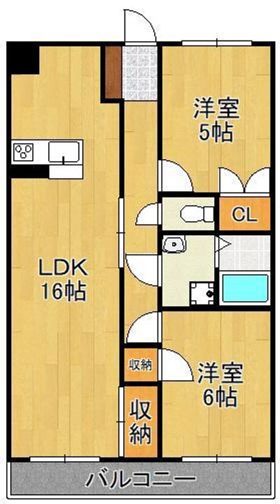 エクセル青葉台の間取り