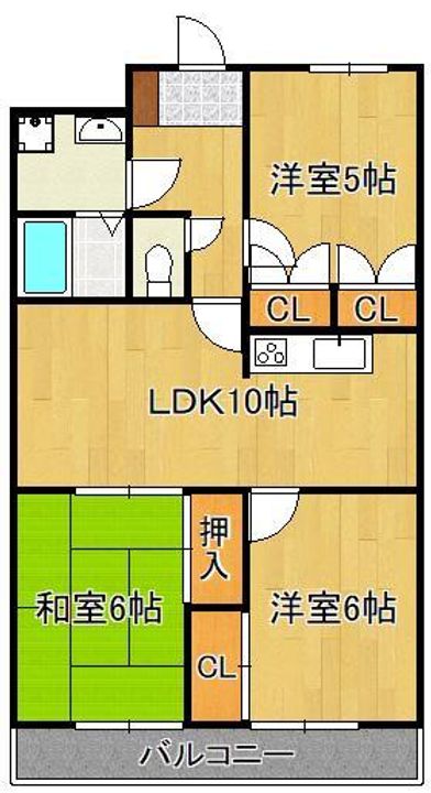 エクセル青葉台の間取り