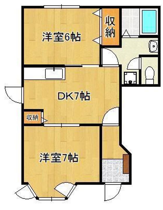 メゾン・ど・M-Bの間取り