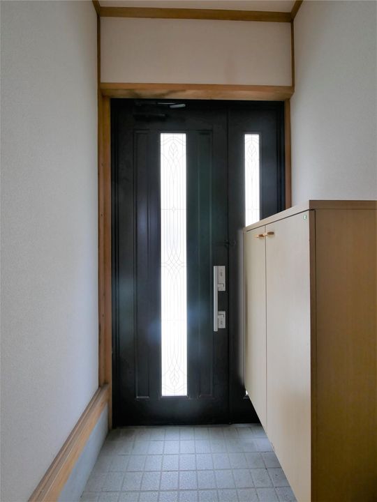 コーポSENⅡの玄関