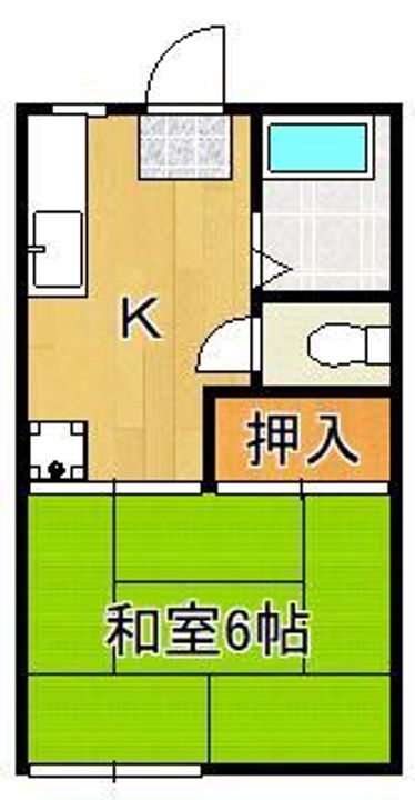 コーポ四季の間取り