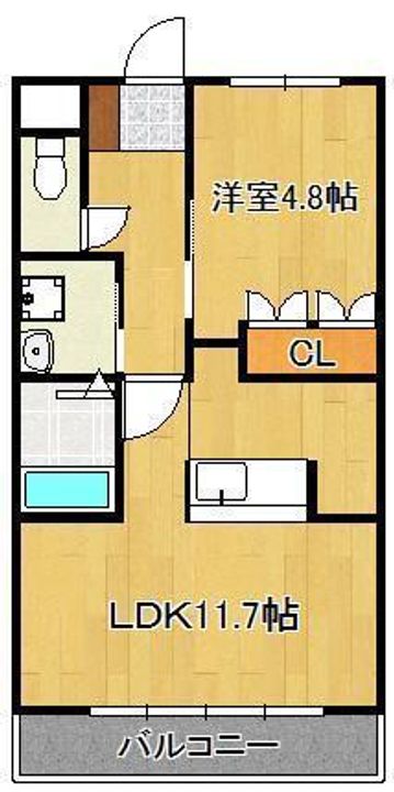 ラピュタⅡの間取り