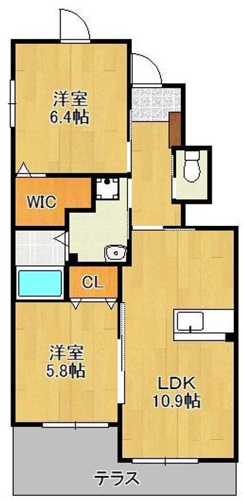 リベルテの間取り