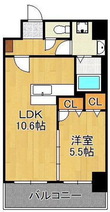 F・STAGE折尾の間取り