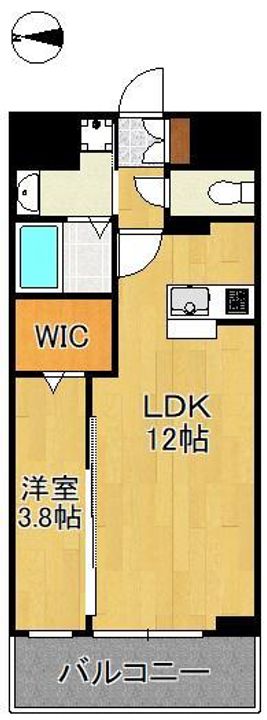 Prosperer光明の間取り