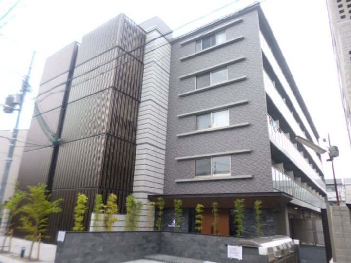アスヴェル京都壬生EAST3階部分の外観
