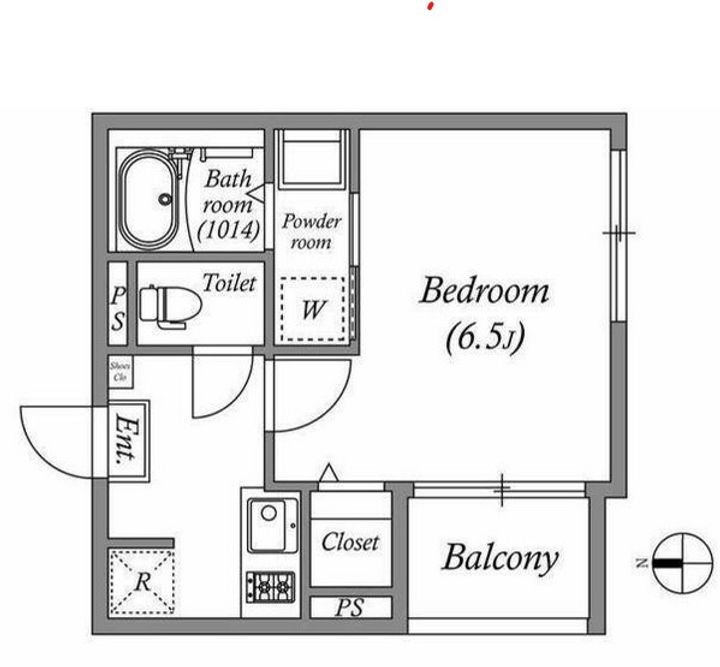 Tea Pavilion301の間取り