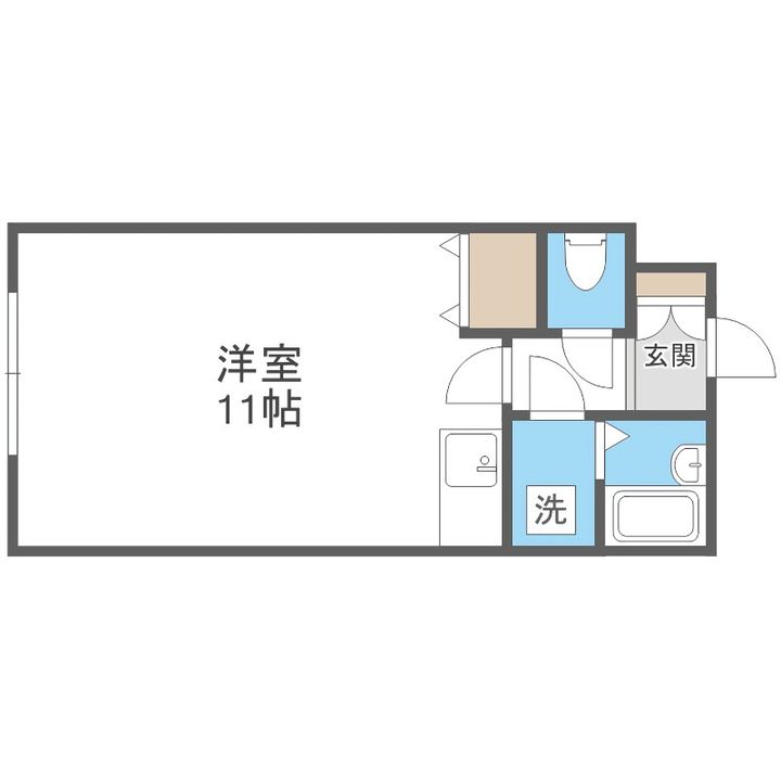 TDKビル402の間取り