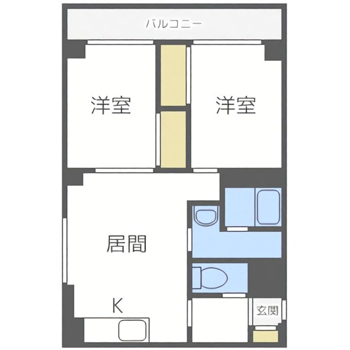 シャルムあをき平岸の間取り