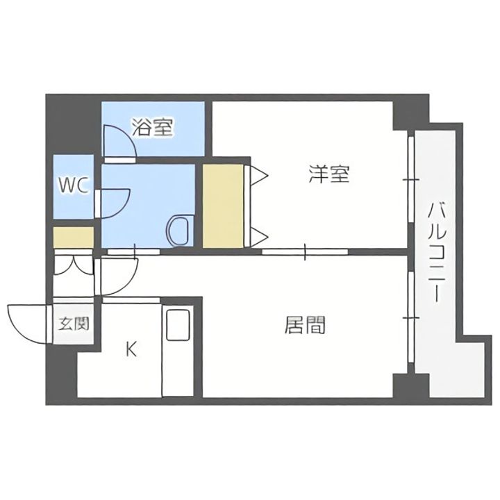 ensoleille山鼻の間取り