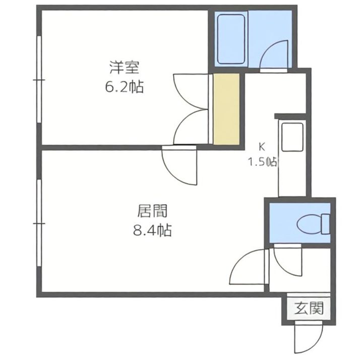 HS菊水624402の間取り