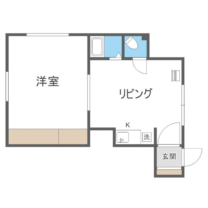 ハイツランナー2の間取り