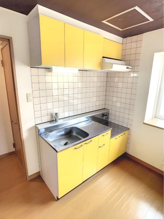 ノースキューブのキッチン