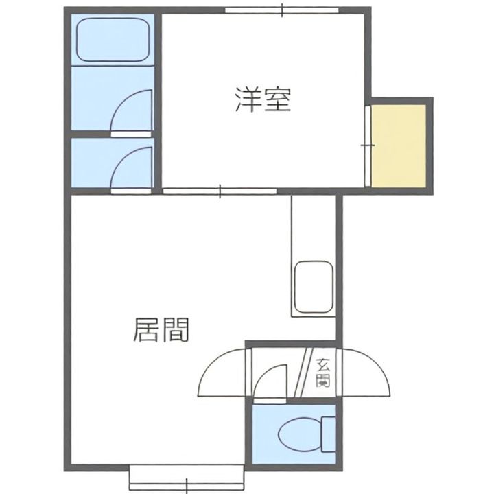 シャネル南郷の間取り
