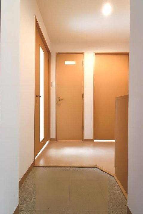 リュエル814の玄関