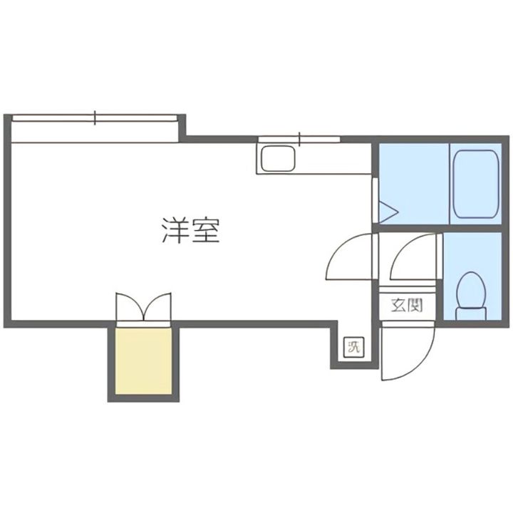 アーバンコート東札幌IIIA205の間取り