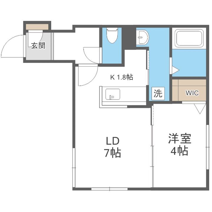 WIND HILLS 南郷(ウィンドヒルズ南郷)の間取り