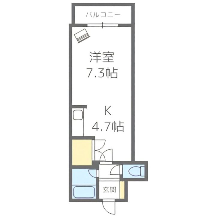 ジュイエ中の島の間取り