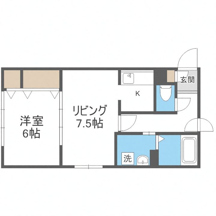 ティアラW15の間取り