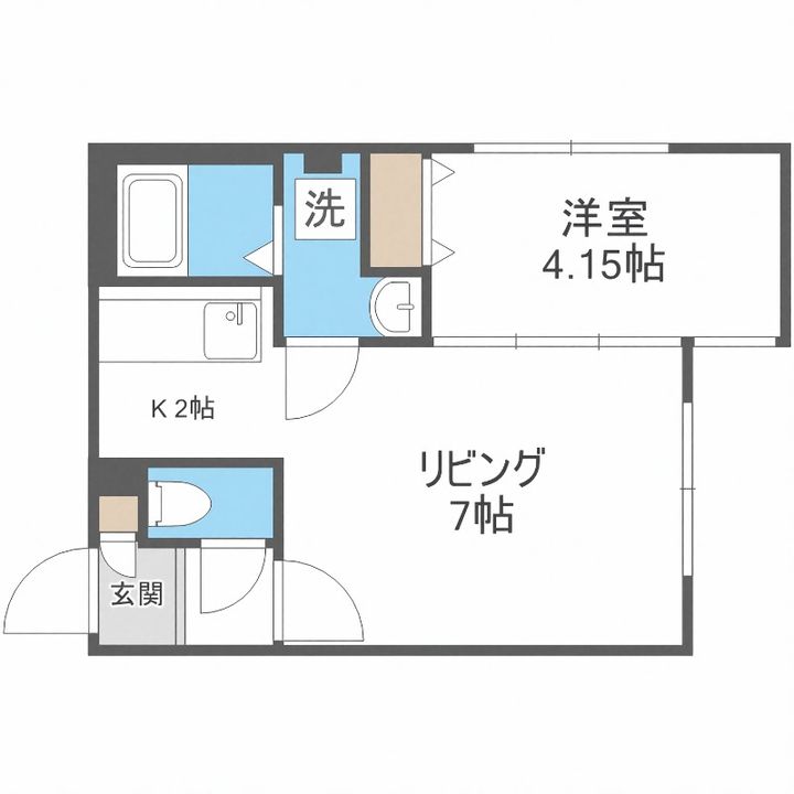 FRONTIER(フロンティア)の間取り