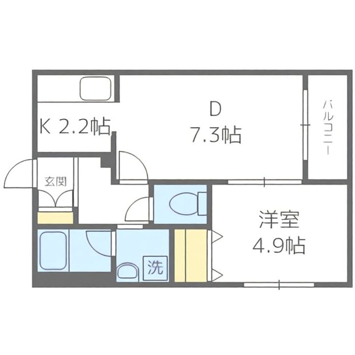 プランドール大地の間取り
