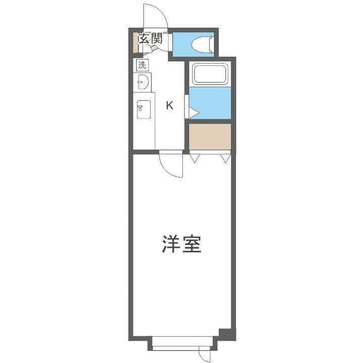 アルテピアッツァⅡ408の間取り