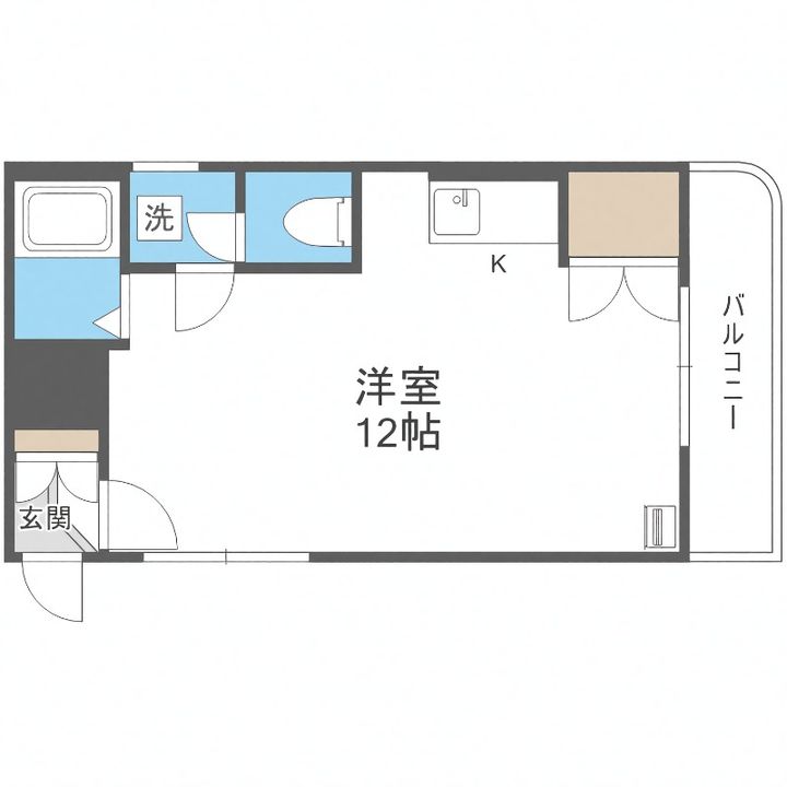 エクシードヴィラ中の島の間取り