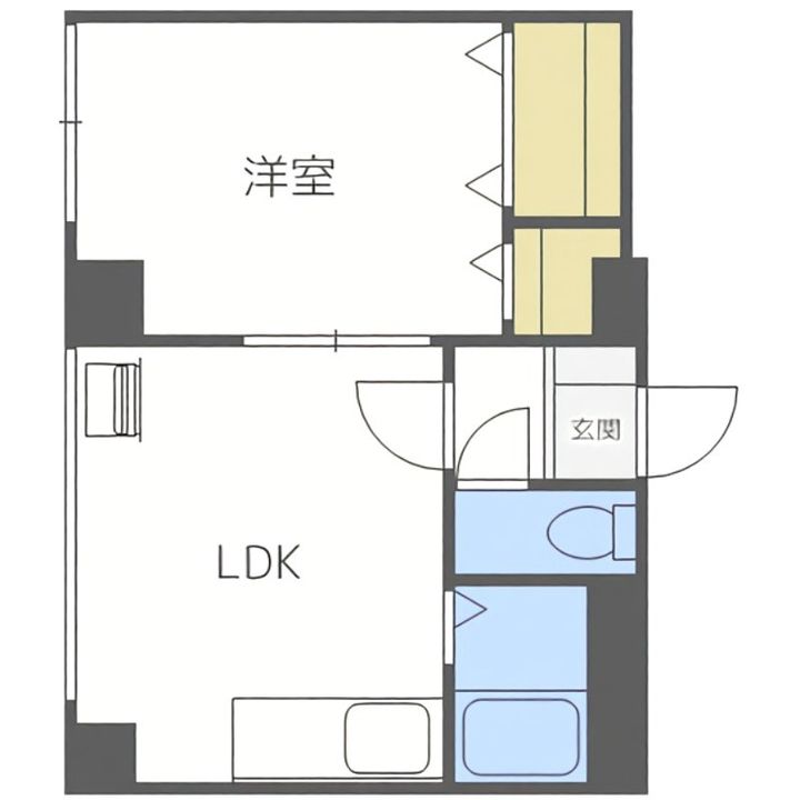 8・4サウンドビルの間取り