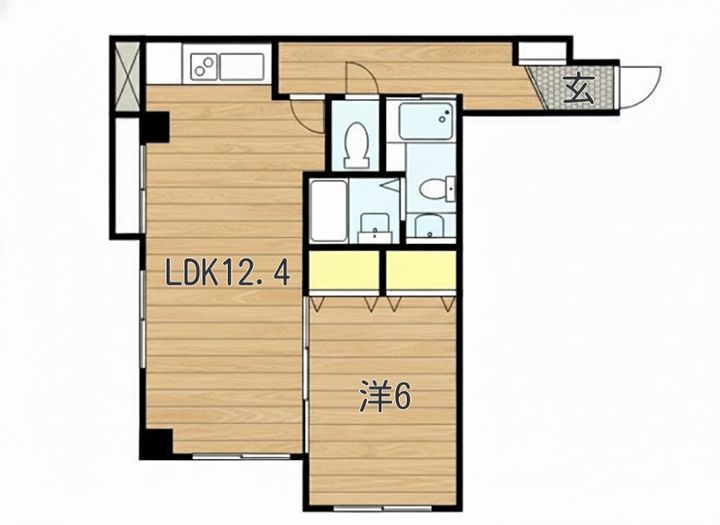グリーンパークMSの間取り