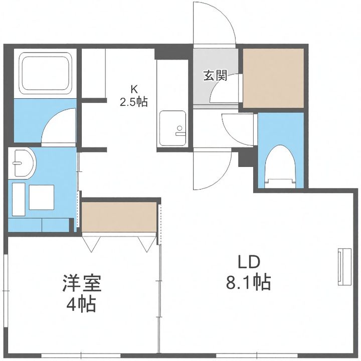 Birch(バーチ)306の間取り