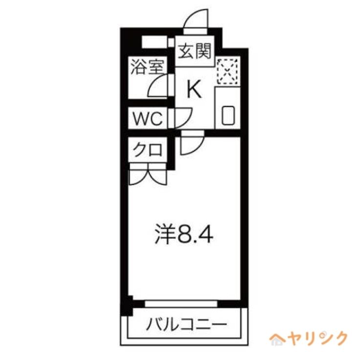 シティライフ高社の間取り