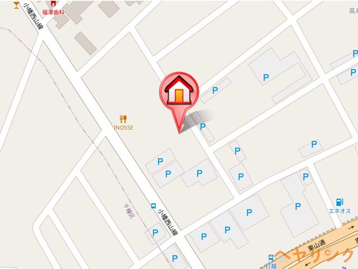 シティライフ高社の地図