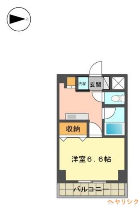 コーポ社台の間取り