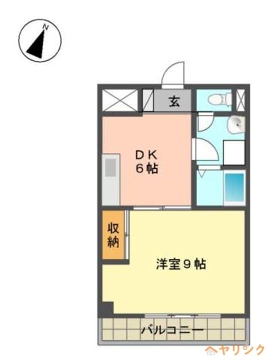 フォンテ名昭の間取り