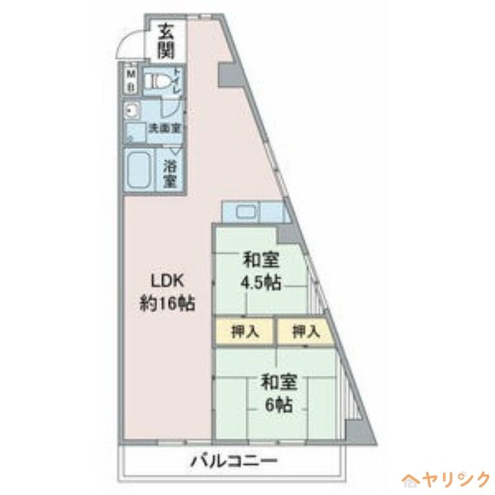 ファミリーハイツ柴田の間取り
